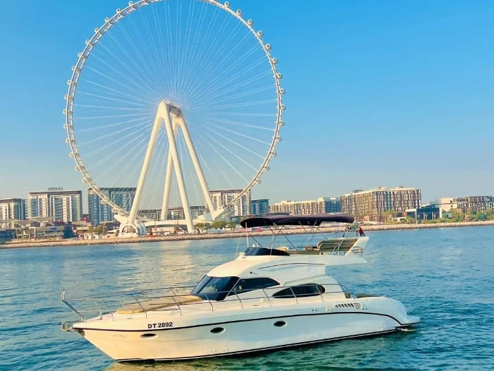 Yacht hire Dubai Marina cheap AS 48