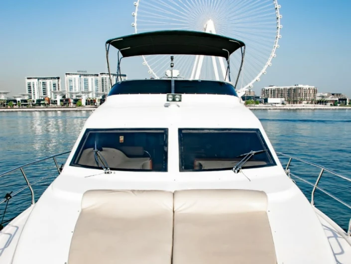 Al Shaali Marine AS 50 charter bareboat or skippered in  Dubai Marina