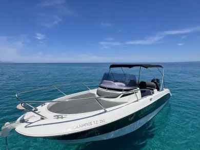 Sessa Marine Key Largo 26 charter bareboat or skippered in  Zakynthos
