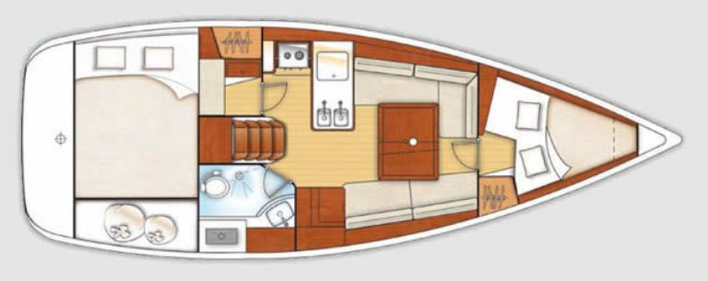 Hire a Bénéteau Oceanis 31 Palermo