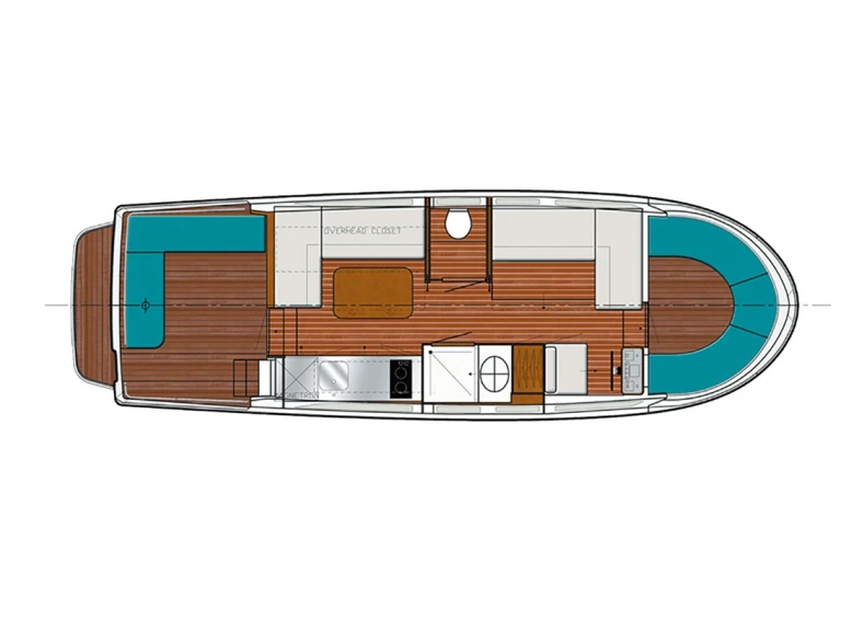 Yacht hire Glénac cheap Pénichette 950E
