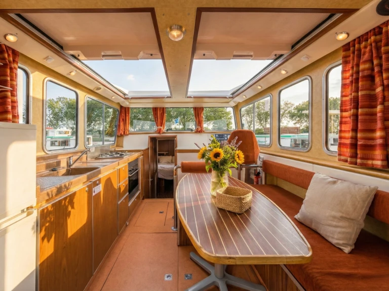 Pénichette Pénichette 1120 R charter bareboat or skippered in  Glénac