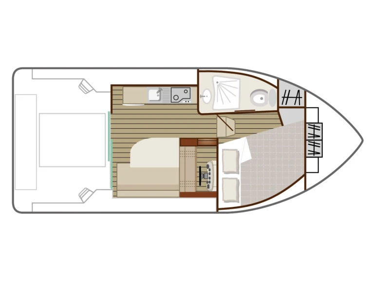 Hire Motorboat Nicols Yacht with a boat licence