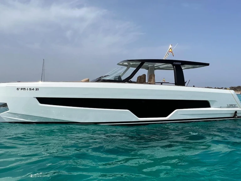 Fjord 41XL charter bareboat or skippered in  Ibiza Town