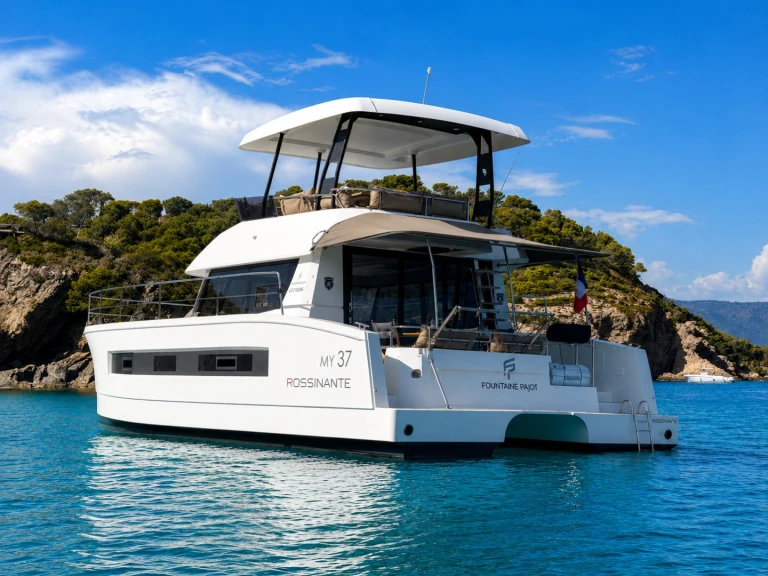 Fountaine Pajot Fountaine Pajot MY 37 charter bareboat or skippered in  Cogolin