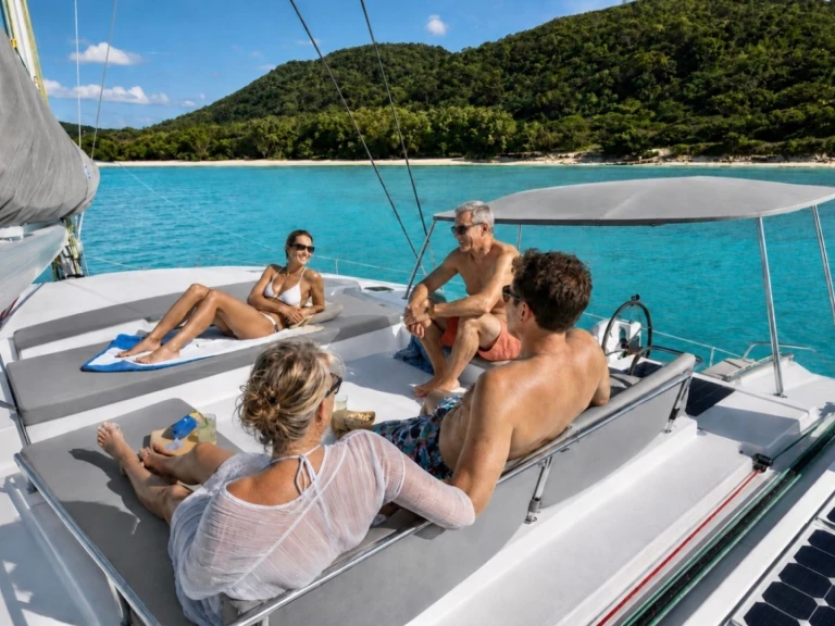 Hire Luxury Yacht Fountaine Pajot with a boat licence