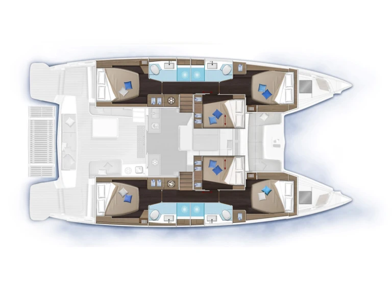 Catamaran to hire Alimos at the best price