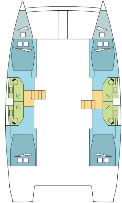 Hire Catamaran Bali with a boat licence