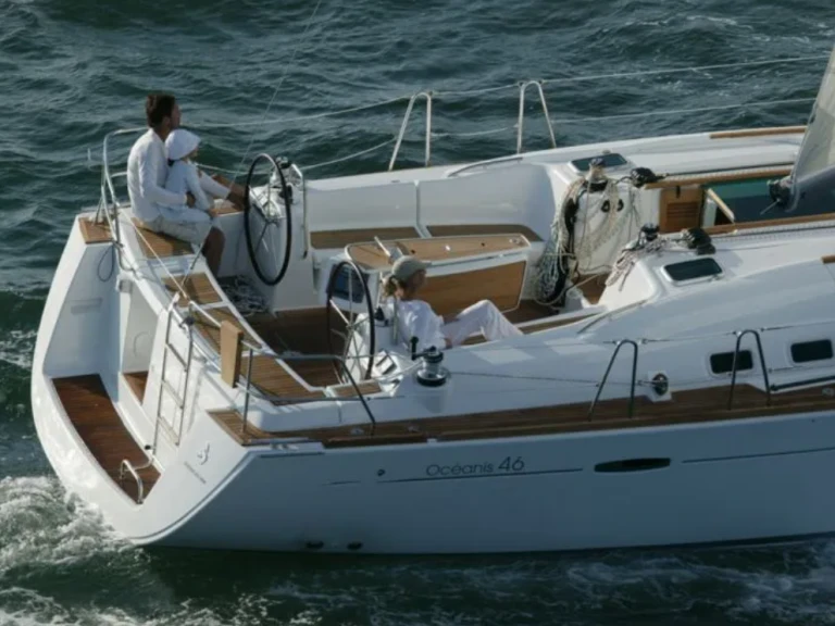 Bénéteau Oceanis 46 Family charter bareboat or skippered in  Oban