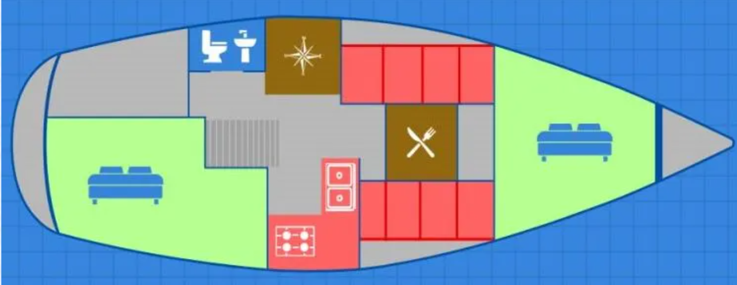 Hire Sailboat Moody with a boat licence