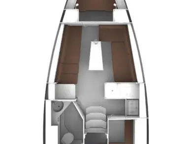 Bavaria Cruiser 34 charter bareboat or skippered in  Biograd na Moru