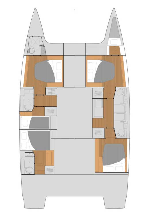 Charter a Fountaine Pajot Tanna 47 in Trogir on Samboat