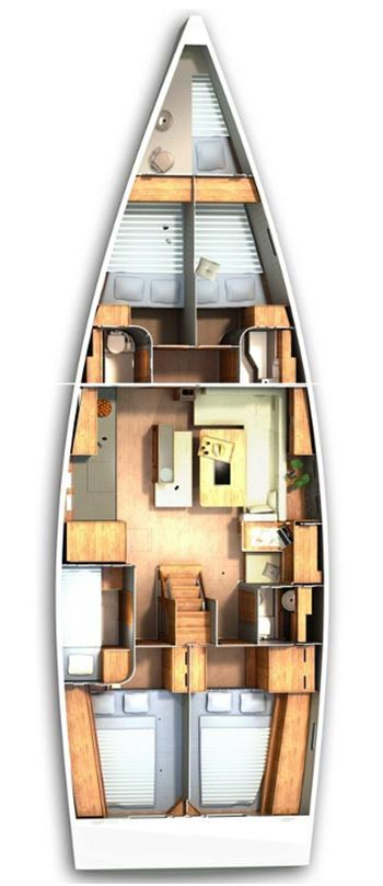 Hire Sailboat with or without skipper Hanse Punat