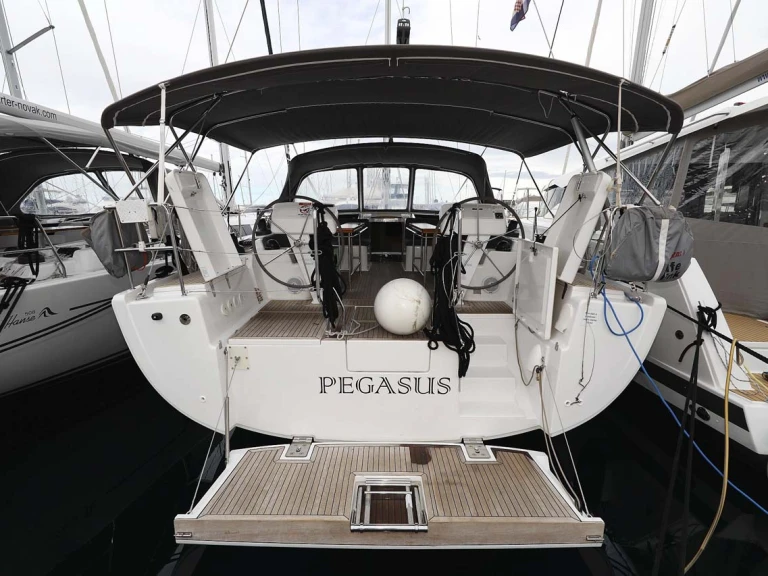 Hanse Hanse 508 charter bareboat or skippered in  Biograd na Moru