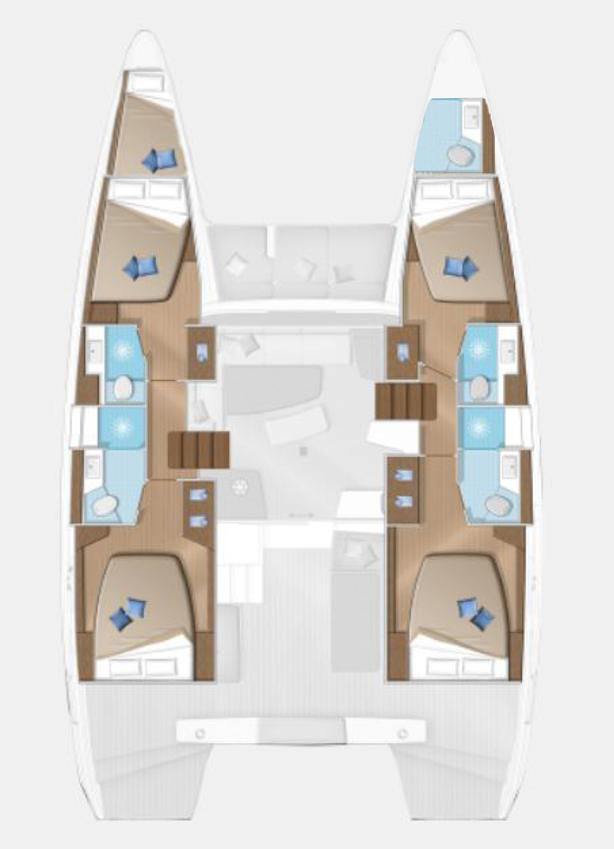 Yacht charter Tropea - Lagoon Lagoon 42 on SamBoat