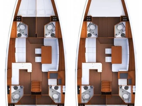 Hire Sailboat Jeanneau with a boat licence