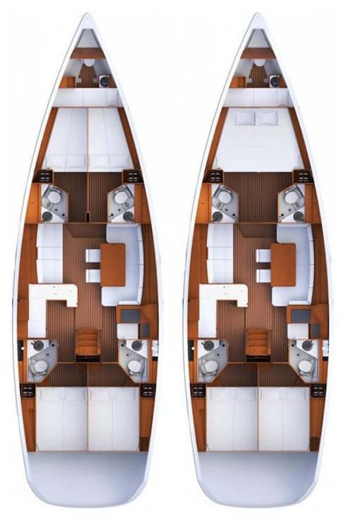 Hire Sailboat Jeanneau with a boat licence