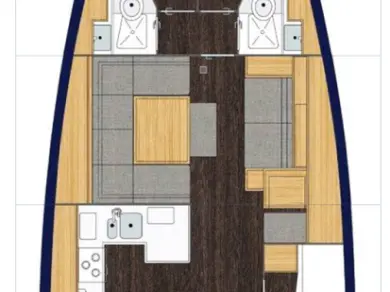 Yacht hire Kaštela cheap Cruiser 50