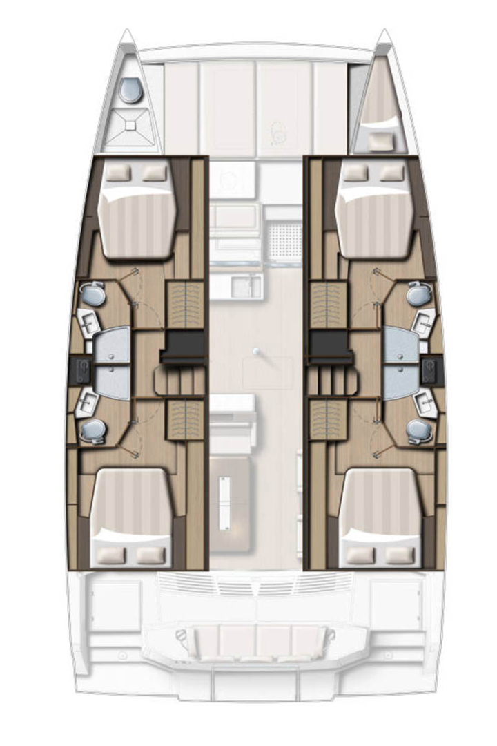 Catamaran hire in Road Town - Bali Bali 4.4