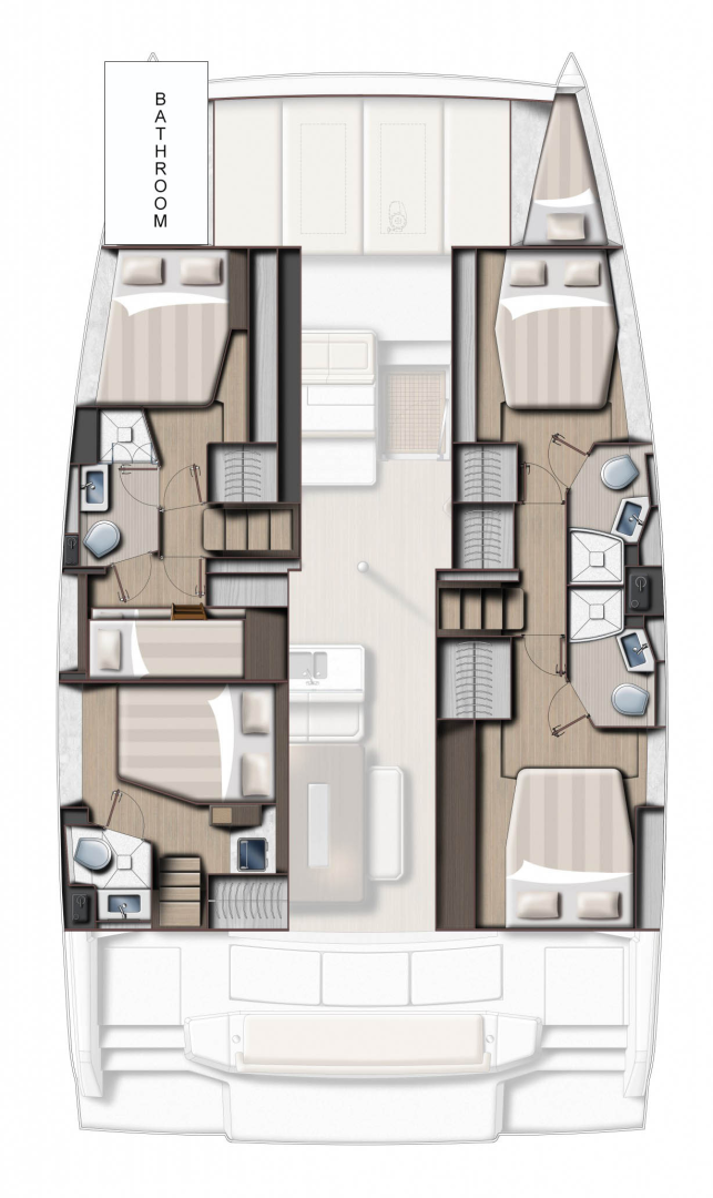 Bali Bali 4.6 charter bareboat or skippered in  Seget Donji