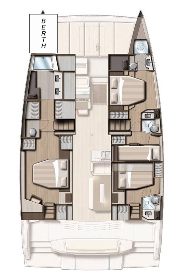 Bali Bali 4.8 charter bareboat or skippered in  Road Town