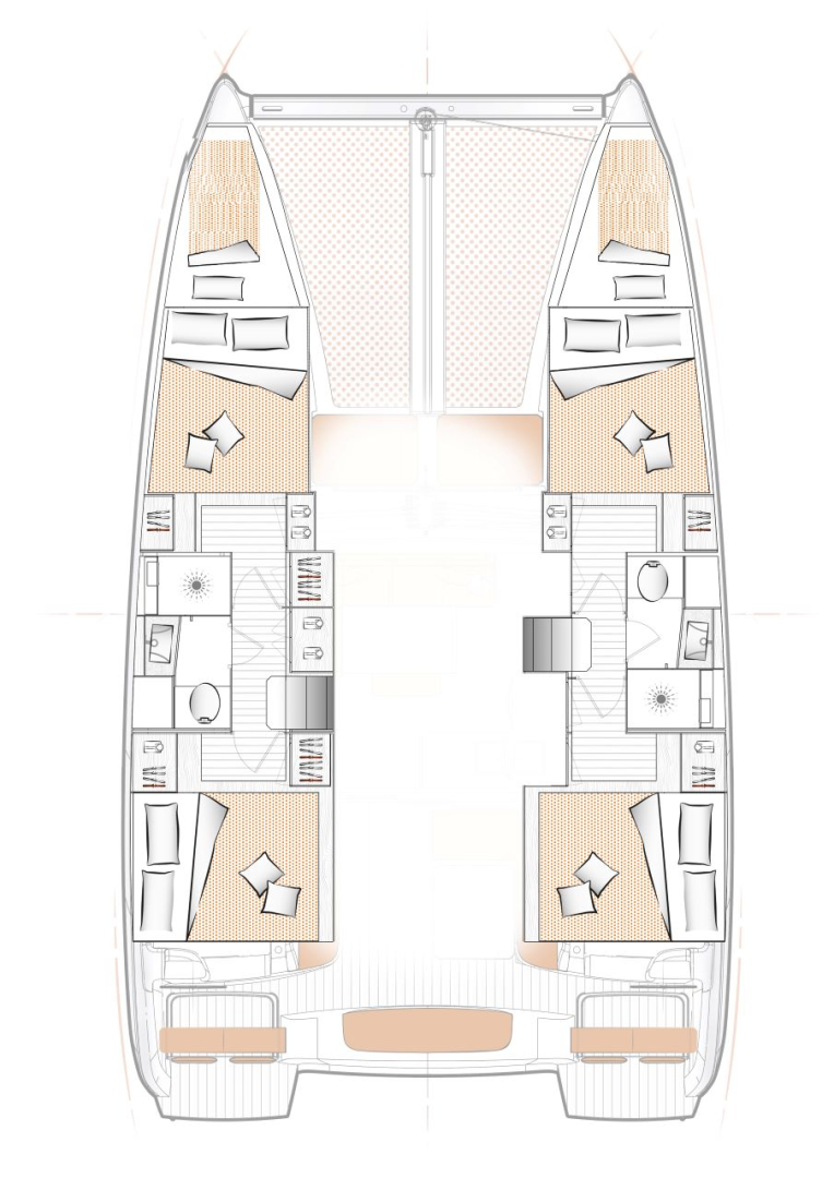 Catamaran to hire Seget Donji at the best price