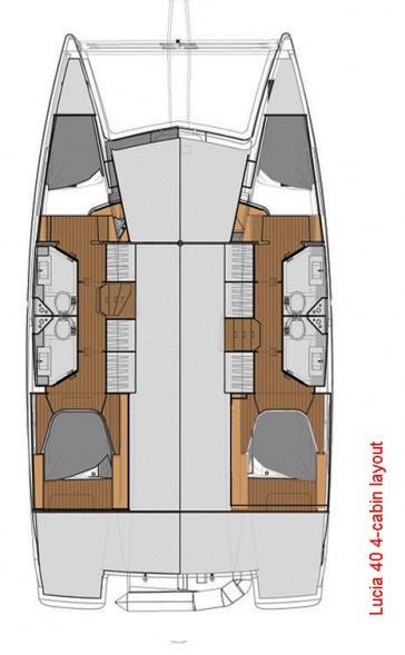 Hire Catamaran with or without skipper Fountaine Pajot Seget Donji