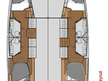 Hire Catamaran with or without skipper Fountaine Pajot Seget Donji