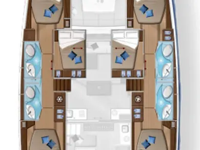 Yacht hire Road Town cheap Lagoon 50