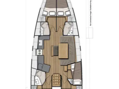 Bénéteau Oceanis 46.1 charter bareboat or skippered in  Seget Donji