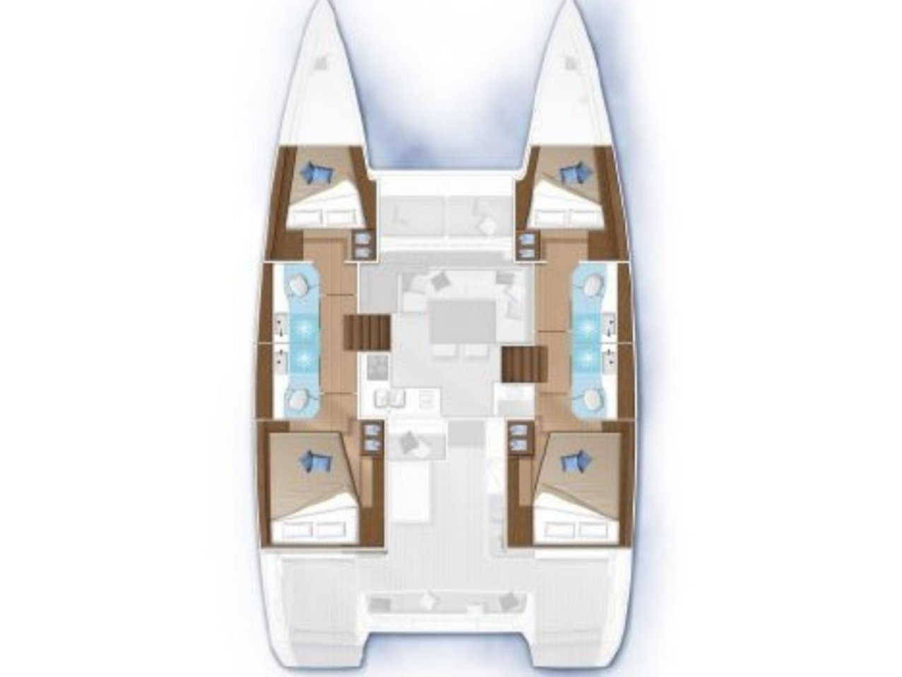 Hire Catamaran with or without skipper Lagoon Kaštela