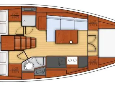 Charter a Bénéteau Oceanis 38.1 in Biograd na Moru on Samboat