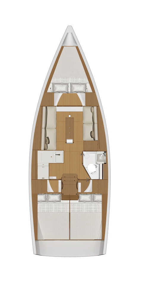 Yacht charter Sukošan - Dufour Dufour 360 Grand Large on SamBoat