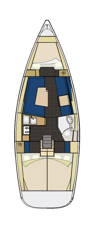 Elan Elan 354 Impression charter bareboat or skippered in  Izola