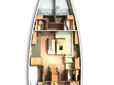 Hanse Hanse 505 charter bareboat or skippered in  Kos