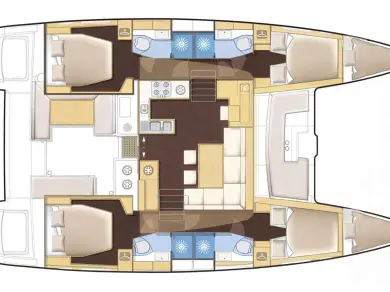 Hire a Lagoon Lagoon 450 Kos