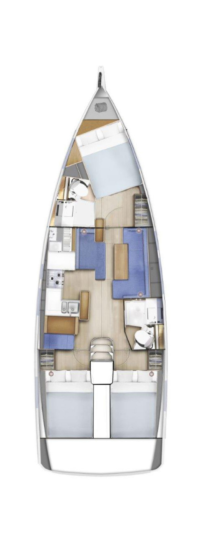 Yacht hire Deme of Volos cheap Sun Odyssey 410