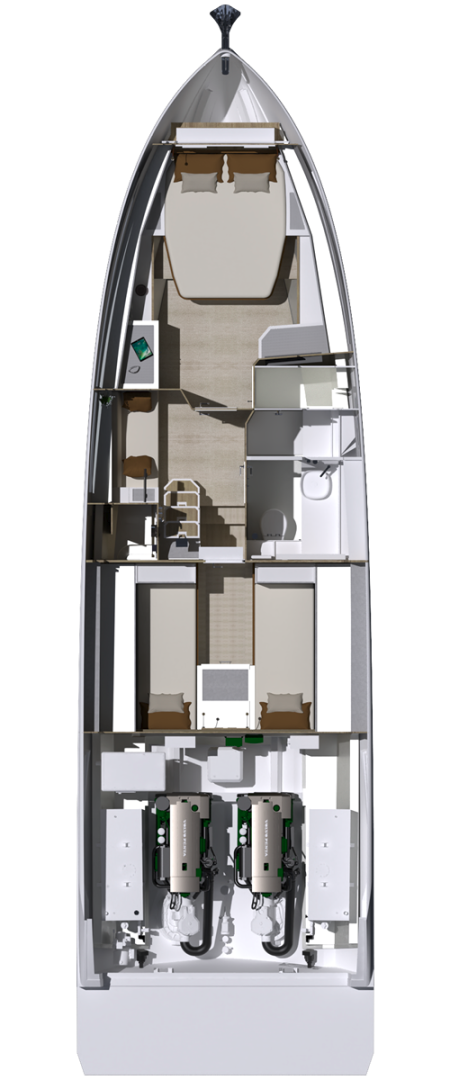 Hire Luxury Yacht with or without skipper Fiart Sukošan