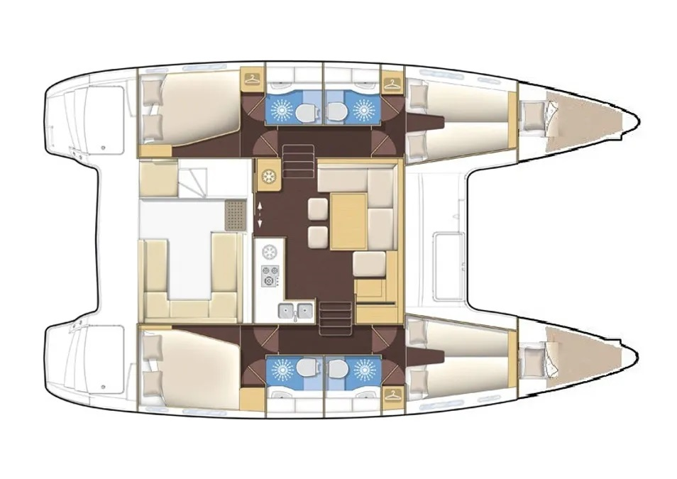 Hire a Lagoon Lagoon 400 S2 Sukošan
