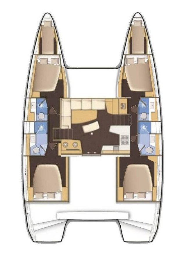Charter a Lagoon Lagoon 42 in Trogir on Samboat