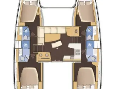 Charter a Lagoon Lagoon 42 in Trogir on Samboat