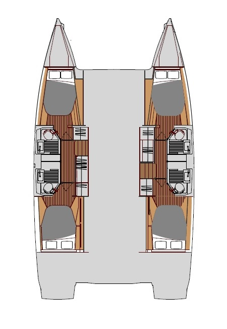 Yacht charter Zadar - Fountaine Pajot Astrea 42 on SamBoat