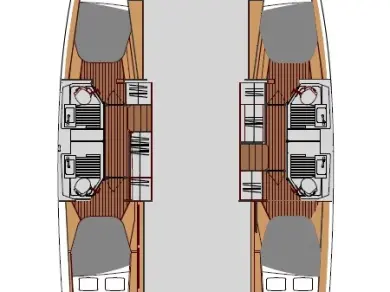 Yacht charter Zadar - Fountaine Pajot Astrea 42 on SamBoat