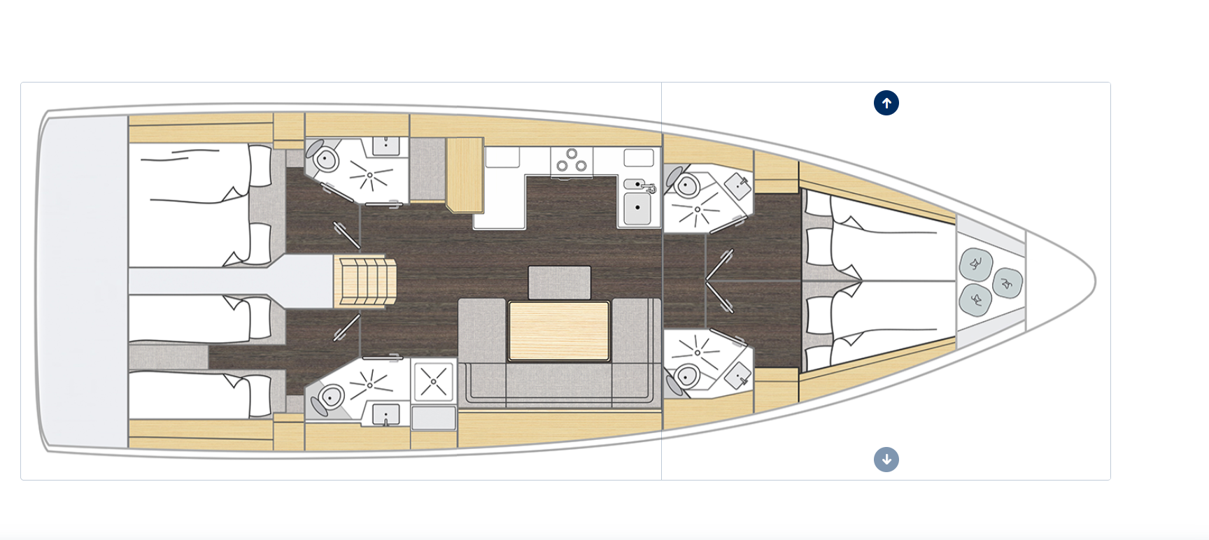 Yacht hire Alimos cheap Bavaria C46