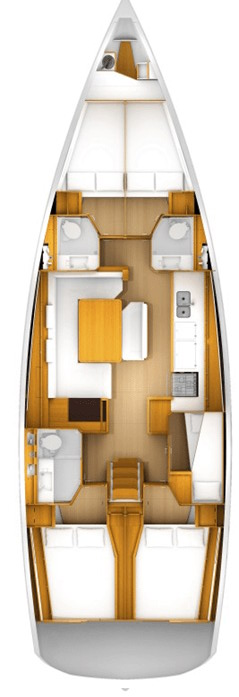 Sailboat hire in Alimos - Jeanneau Sun Odyssey 519