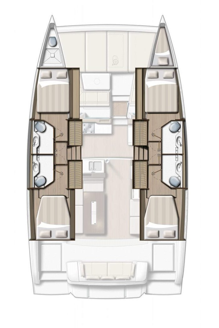 Yacht charter Šibenik - Bali Bali 4.2 on SamBoat