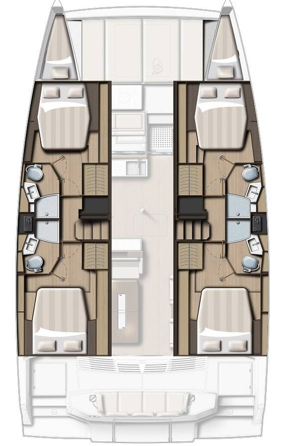 Yacht hire Biograd na Moru cheap Bali 4.4