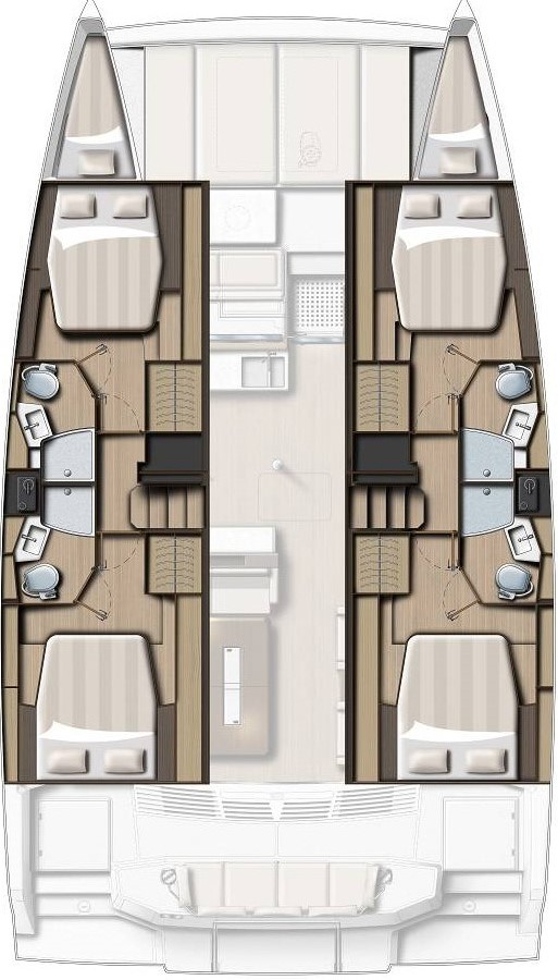Charter a Bali Bali 4.4 in Trogir on Samboat