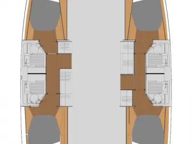 Hire Catamaran with or without skipper Fountaine Pajot Trogir