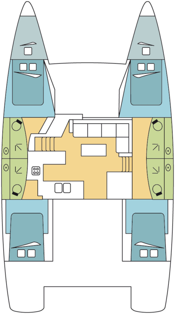 Charter a Fountaine Pajot Elba 45 in Trogir on Samboat